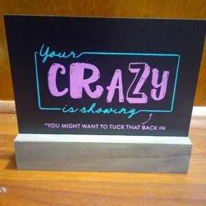 Double Sided Black Board & Base